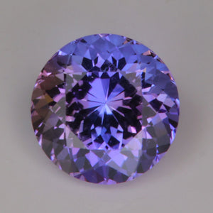 Tanzanite Rare Gemstone Round Brilliant