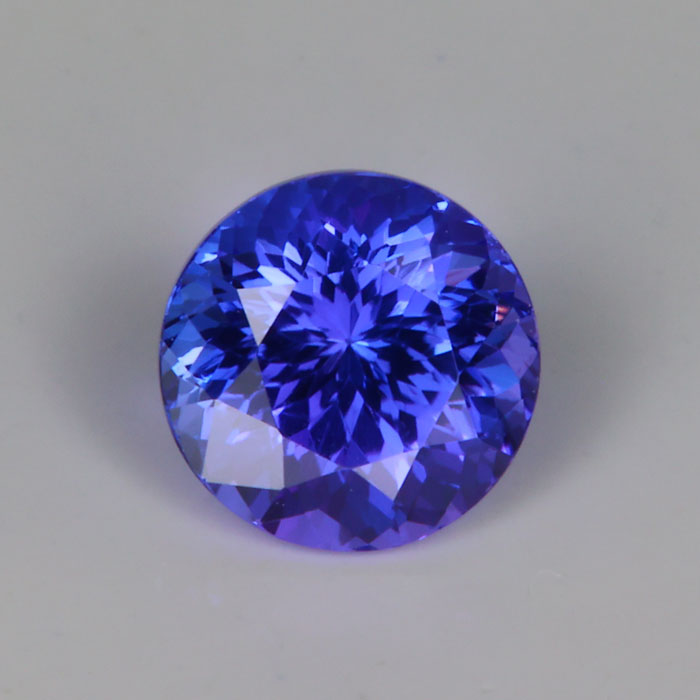 Gemstones - 1.00 ct faceted, deep-blue TANZANITE gemstone from Tanzania top (OTHER-Tanzanite-04)