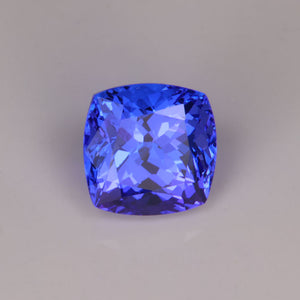 violet blue vivid tanzanite gem