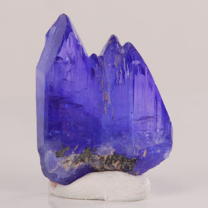 heated tanzanite crystal