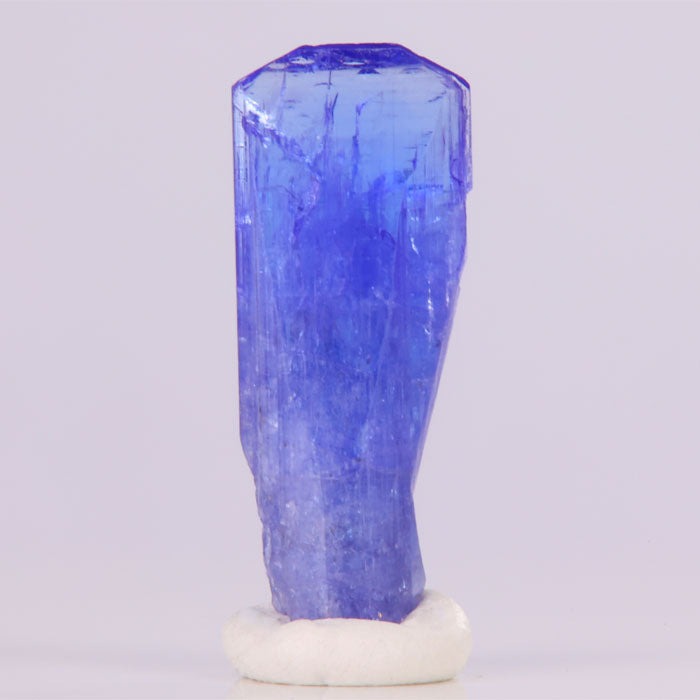 mineral specimen tanzanite crystal heated