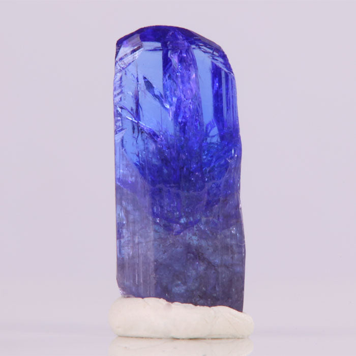 heated tanzanite specimen