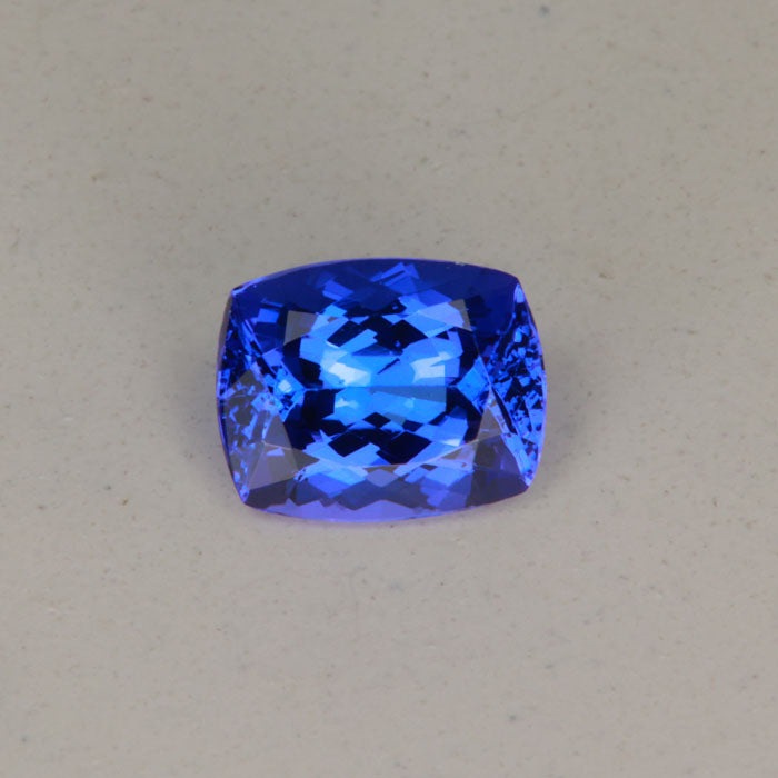 Store Natural Genuine Arusha Tanzanite Cushion Cut AAA Quality Loose Gemstone Available in 5MM-8MM