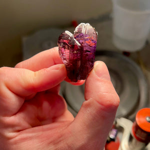 Purple unheated Tanzanite Crystal Specimen