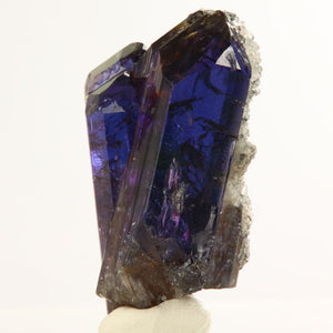 Unheated natural tanzanite crystal specimen