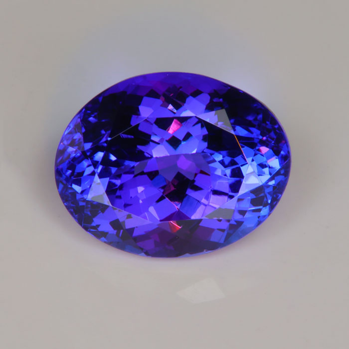 oval cut tanzanite rare gemstone 