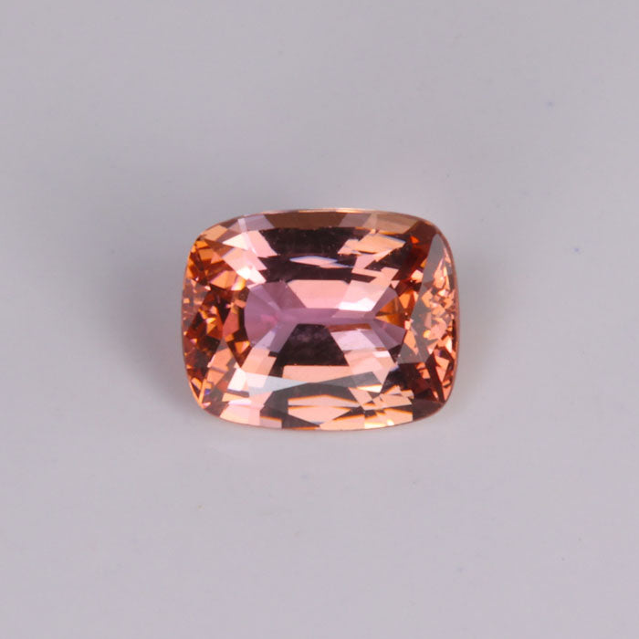 pink orange fancy color tanzanite gemstone