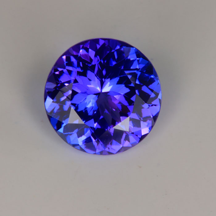 Round Brilliant Cut Tanzanite 