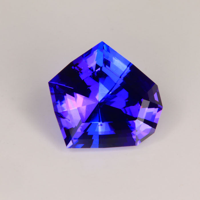 shield cut tanzanite gemstone rare gem