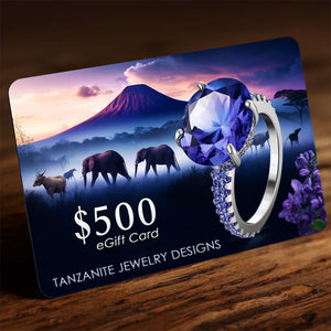 eGift Card for Tanzanite Jewelry Designs