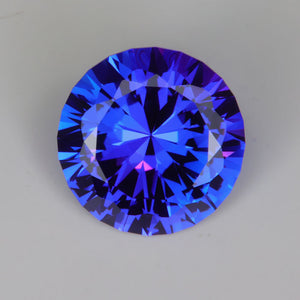 Round Brilliant Tanzanite  Precision Cut