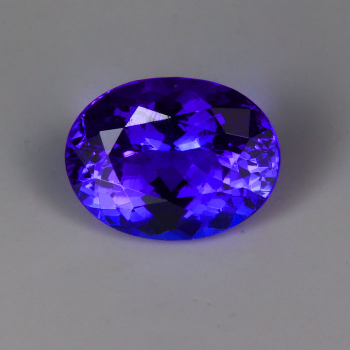 2 carat oval tanzanite