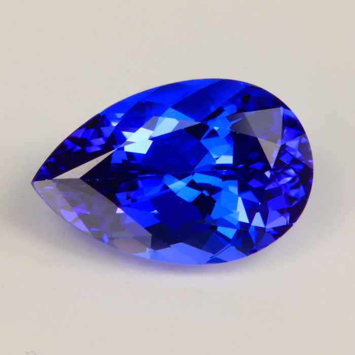 tanzanite gemstone pear shape