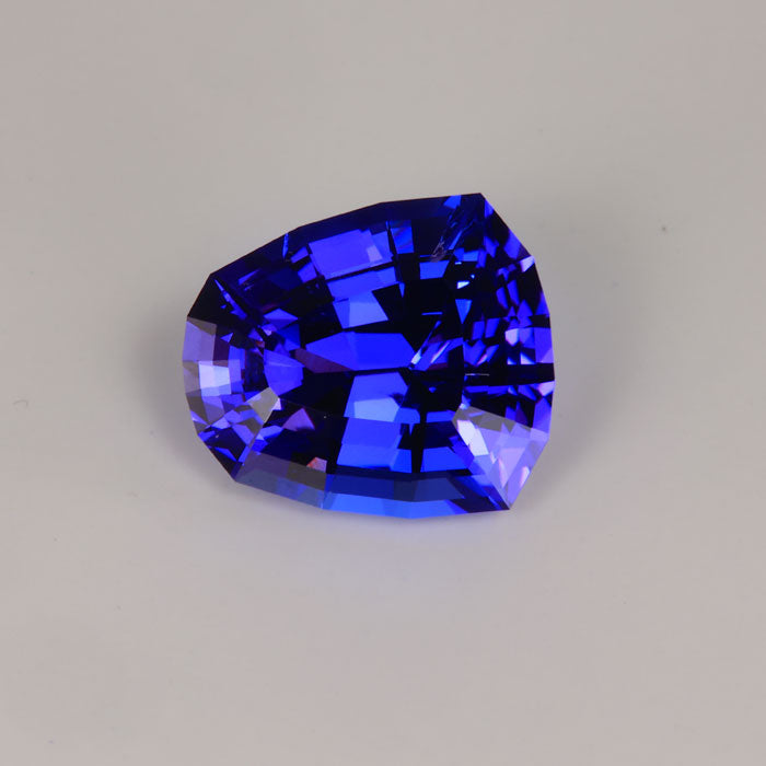 Gemstones - 1.00 ct faceted, deep-blue outlets TANZANITE gemstone from Tanzania (OTHER-Tanzanite-04)