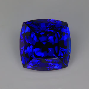 violet blue tanzanite gemstone large beautiful