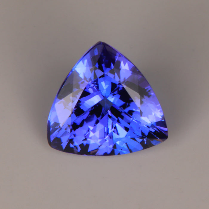 trilliant cut tanzanite gemstone