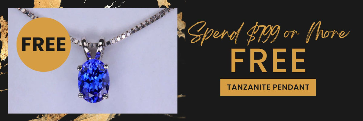 Tanzanite Jewelry - Authentic Tanzanite Rings, Pendants & Earrings