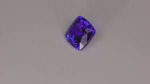 Square Cushion Cut Tanzanite 4.30 Carats