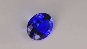 Oval Cut *Mostly Blue* Tanzanite 6.18 Carats