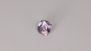 Square Cushion Cut Fancy Violet Gray Tanzanite 1.30 Carats