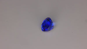 Round Brilliant Cut Tanzanite 4.44 Carats