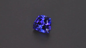 Blue Violet Shield Tanzanite Gemstone 6.12 Carats