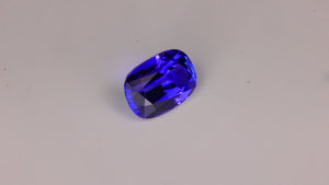 Antique Cushion Cut Tanzanite 3.40 Carats