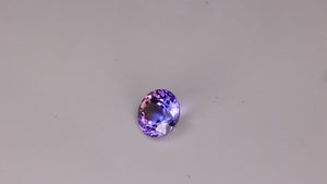 Round Brilliant Cut Tanzanite 1.25 Carats