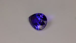 EXCLUSIVE SALE 25% OFF W/CODE 25OFF - Pear Shape Brilliant Cut Tanzanite 10.25 Carats