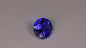 On Hold MSKen.  Tanzanite Round Brilliant 7.18 Carats