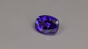 Antique Cushion Cut Tanzanite 3.12 Carats