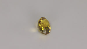 Oval Cut Fancy Golden Yellow Tanzanite 1.68 Carats