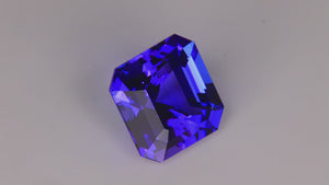 Square Step Cut Tanzanite 4.82 Carats