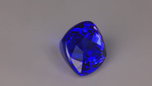 Tanzanite Square Cushion 9.30 Carats