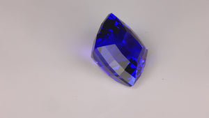 Antique Cushion Cut Tanzanite 17.47 Carats