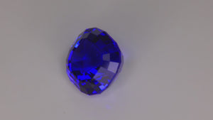 Tanzanite Square Step Cushion Cut 11.40 Carats