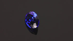 Blue Violet Oval Tanzanite Gemstone 7.15 Carats