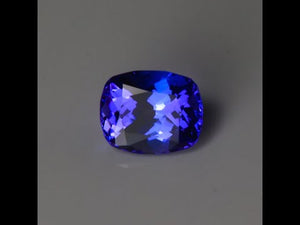 Antique Cushion Cut Tanzanite Gem 1.31 Carats