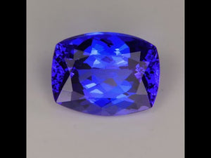 Antique Cushion Tanzanite 3.57 Carats