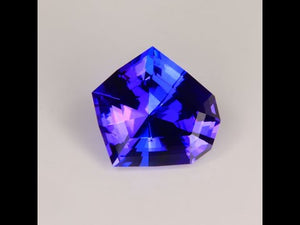 Shield Cut Tanzanite 5.12 Carats