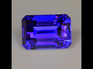 Emerald Cut Tanzanite 7.65 Carats