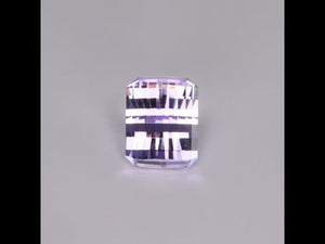 Split Facet Opposed Bar Cut Tanzanite *RARE AND UNUSUAL COLOR* 5.92 Carats