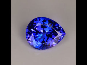 Pear Shape Brilliant Cut Tanzanite 2.44 Carats