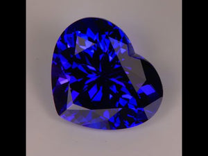 Heart Shape Brilliant Cut Tanzanite 16.21 Carats