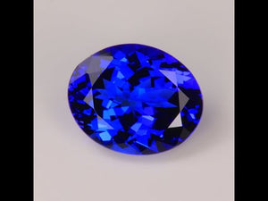 Oval Cut *Mostly Blue* Tanzanite 5.73 Carats