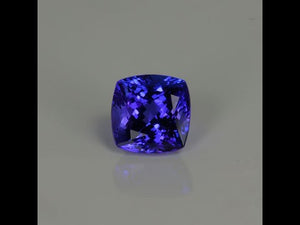 Square Cushion Cut Tanzanite 3.61 Carats