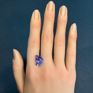 tanzanite gemstone  fancy on hand