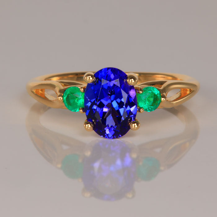 Meaning of tanzanite hot sale engagement rings