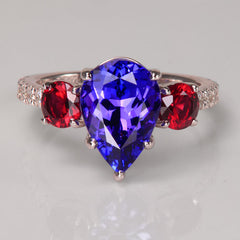 Pyrope on sale garnet ring