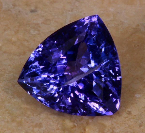 Tanzanite 2.47 Carat Blue Violet Intense Color